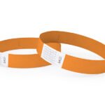 Bracelets d&rsquo;accès en Tyvek®, non imprimés et avec visuels standards