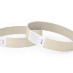 Bracelets d&rsquo;accès en Tyvek®, non imprimés et avec visuels standards