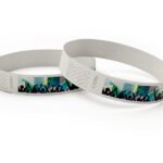 Bracelets d&rsquo;accès en Tyvek®, non imprimés et avec visuels standards