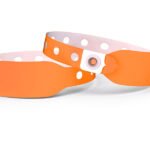Bracelets d&rsquo;accès vinyle, non imprimés