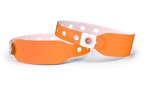 Bracelets d&rsquo;accès vinyle, non imprimés