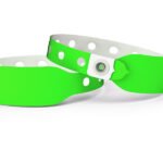 Bracelets d&rsquo;accès vinyle, non imprimés