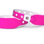 Bracelets d&rsquo;accès vinyle, non imprimés