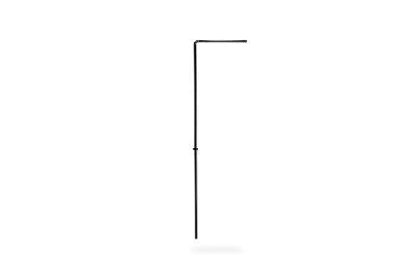 Petits drapeaux aile avec potence, structure sans pied