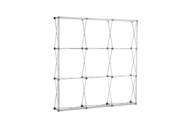 Structure de stand pliable tissu basique