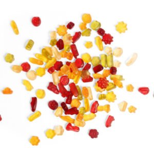 Bonbons à la gélatine aux fruits