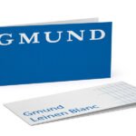 Cartes de vœux et d&rsquo;invitation en matériau premium