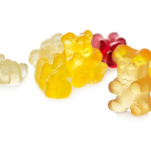 Bonbons gélifiés en forme d’ourson végans