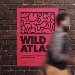 Affiches papier néon