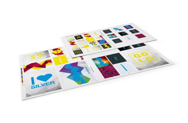 Feuilles d&rsquo;impression plano