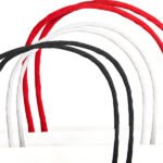 Sacs en papier avec cordon en papier, entièrement imprimables