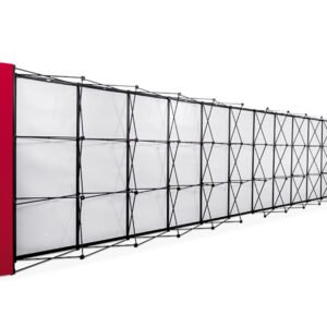 Stand parapluie magnétique XXL, structure avec impression