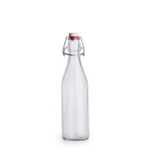 Bouteilles de verre avec bouchon hermétique mécanique