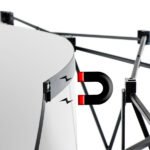 Stand parapluie confort, structure avec impression
