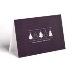 Cartes de Noël avec motif