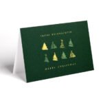 Cartes de Noël avec motif