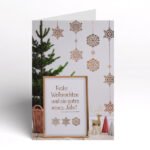 Cartes de Noël avec motif