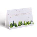 Cartes de Noël avec motif