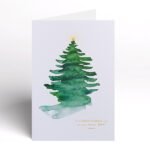 Cartes de Noël avec motif