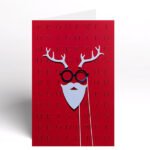 Cartes de Noël avec motif