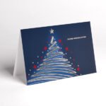 Cartes de Noël avec motif