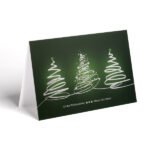 Cartes de Noël avec motif