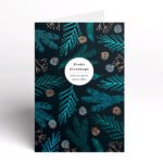 Cartes de Noël avec motif