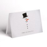 Cartes de Noël avec motif