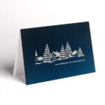 Cartes de Noël avec motif
