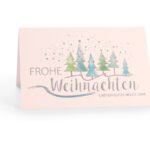 Cartes de Noël avec motif