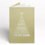 Cartes de Noël avec motif