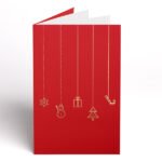 Cartes de Noël avec motif