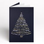 Cartes de Noël avec motif