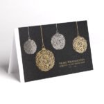 Cartes de Noël avec motif