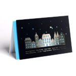 Cartes de Noël avec motif