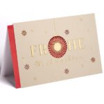 Cartes de Noël avec motif