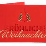 Cartes de Noël avec motif