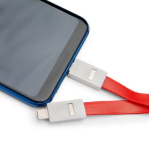 Porte-clés câble de chargement 3-en-1