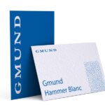 Cartes de visite en matériau premium