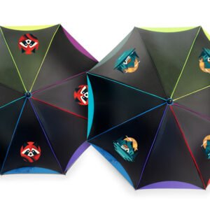 Parapluies arc-en-ciel