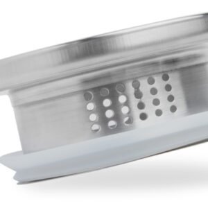 Carafes en verre avec bouchon en acier inoxydable