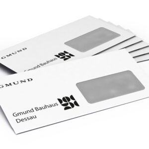 Enveloppes avec fenêtre à droite, autocollantes