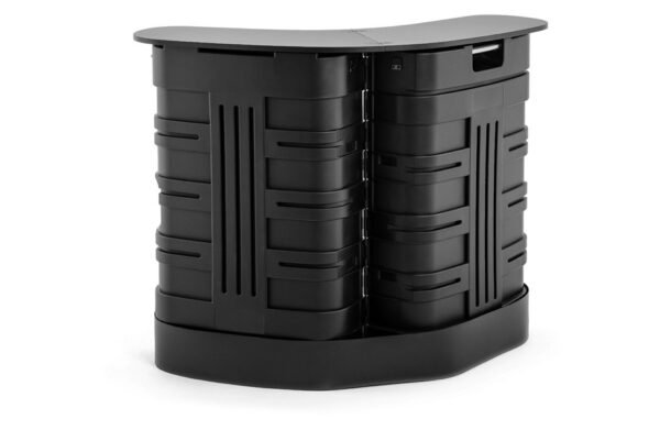 Comptoir valise, structure avec impression