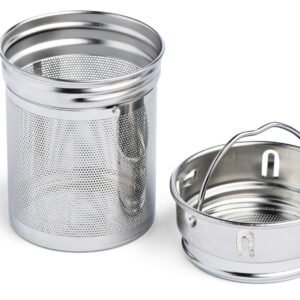 Bouteilles de verre avec passoire à thé