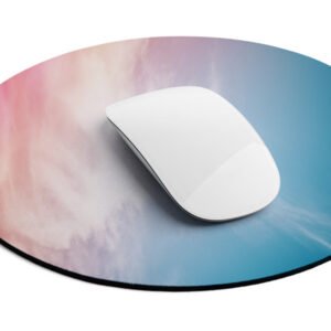 Tapis de souris imprimés, ronds