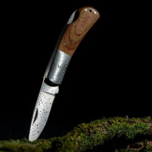 Couteaux de poche à manche en bois