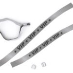 Bracelets d&rsquo;accès tissu, non imprimés et visuels standard