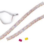 Bracelets d&rsquo;accès tissu, non imprimés et visuels standard