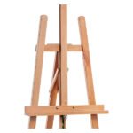 Chevalets en bois, structure avec impression