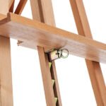 Chevalets en bois, structure avec impression